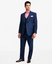 Tayion Collection Mens Classic Fit Navy Suit Separates