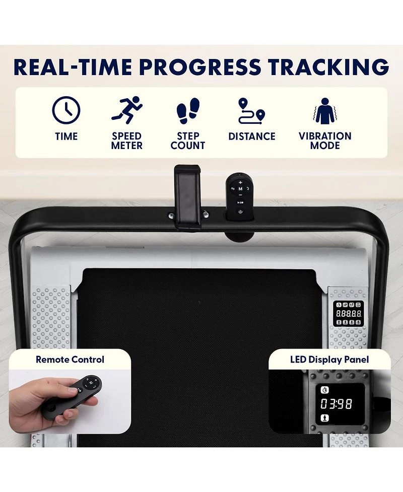 Squatz 2-in-1 Walking Pad with Vibration Plates