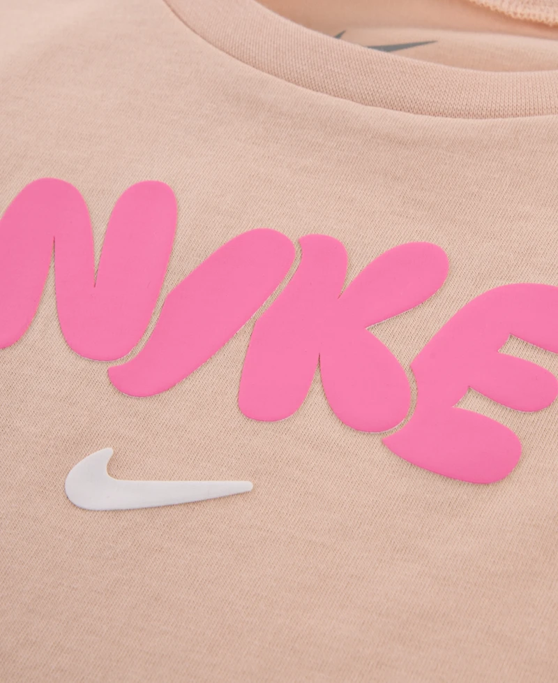 Nike Baby Girls' Bold Play Short-Sleeve T-Shirt and Flared Skirt, 2-Piece Set
