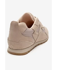 Forever & Always Shoes Women's Sahra Leather Sneaker