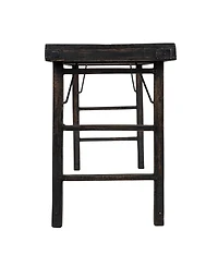 Storied Home 66" Wood Long Folding Table