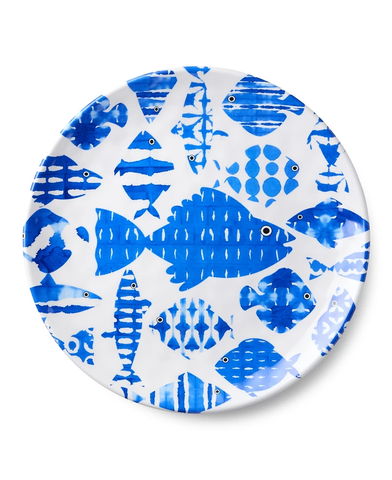 Certified International Fish Tale Platters, 2-Pc. Set