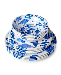 Certified International Fish Tale 12-Piece Dinnerware Set, Service for 4