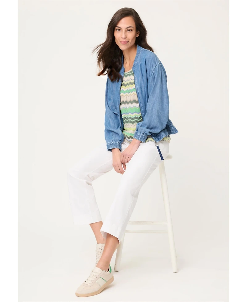 Olsen Women's Chevron Sweater