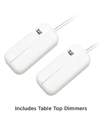 360 Lighting Stratos 26 1/4 H Cloud Ceramic Table Lamp Set of 2 with Dimmer