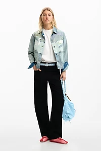 Desigual Women's Denim Patch Jacket