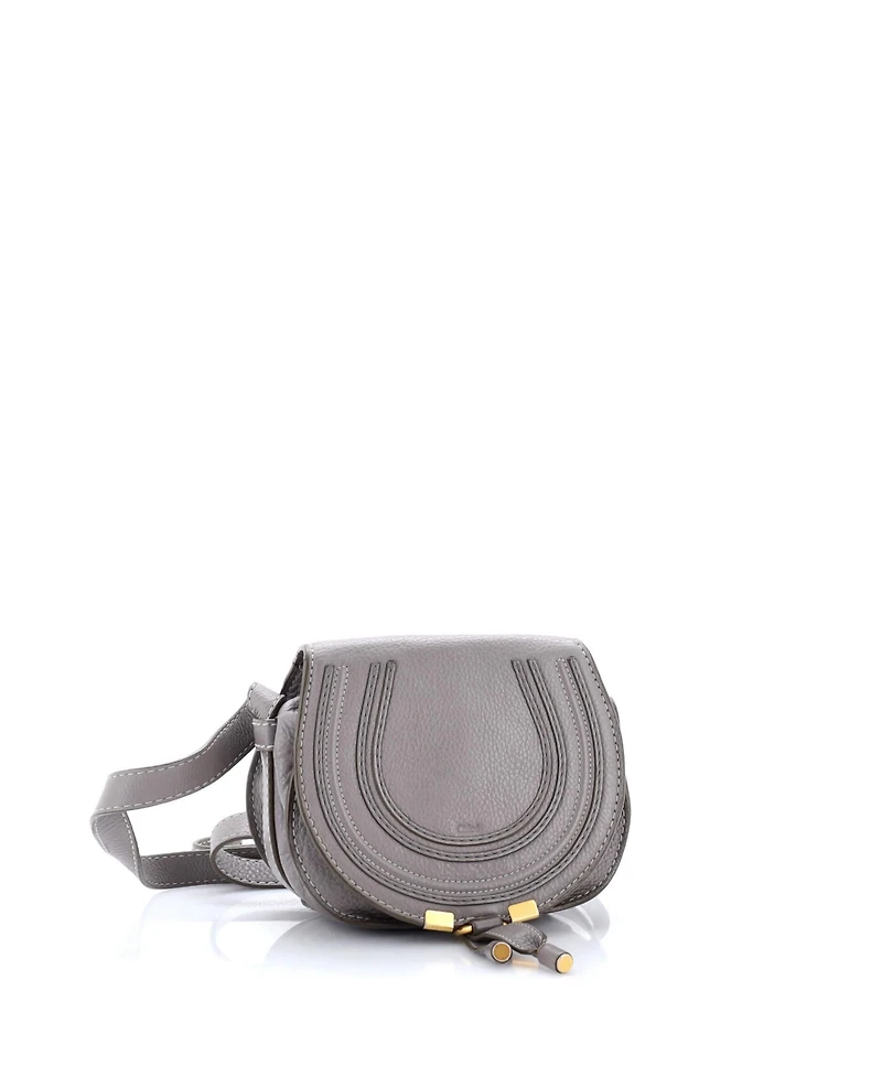Pre-Owned Chloe Small Marcie Crossbody Bag Leather