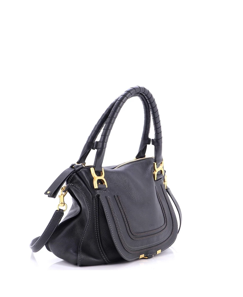 Pre-Owned Chloe Medium Marcie Shoulder Bag Leather