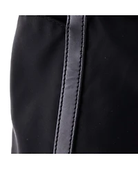 Pre-Owned Prada Large Double Buckle Flap Messenger Bag Tessuto