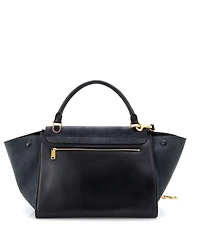 Pre-Owned Celine Medium Trapeze Bag Embossed Nubuck