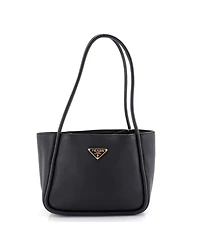 Pre-Owned Prada Mini Tote Bag Soft Grain Leather