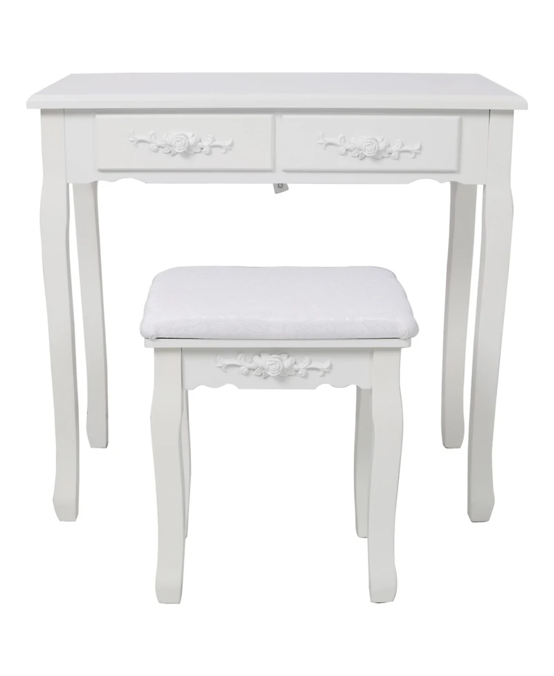 Flynama Durable Versatile Nightstand with Drawers Modern Bedroom Furniture Bedside End Table