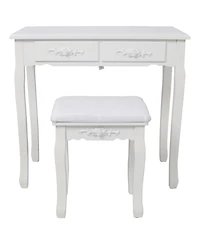 Flynama Durable Versatile Nightstand with Drawers Modern Bedroom Furniture Bedside End Table