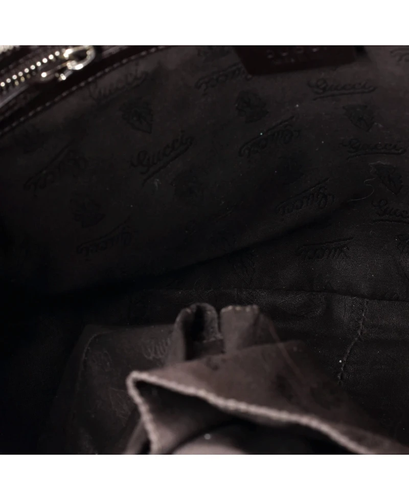 Pre-Owned Gucci Medium Twins Hobo Gg Canvas