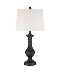 360 Lighting Theo 27 1/4" High Metal Column Table Lamp
