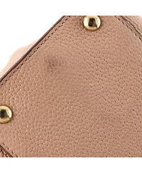 Pre-Owned Salvatore Ferragamo Medium Lotty Satchel Leather