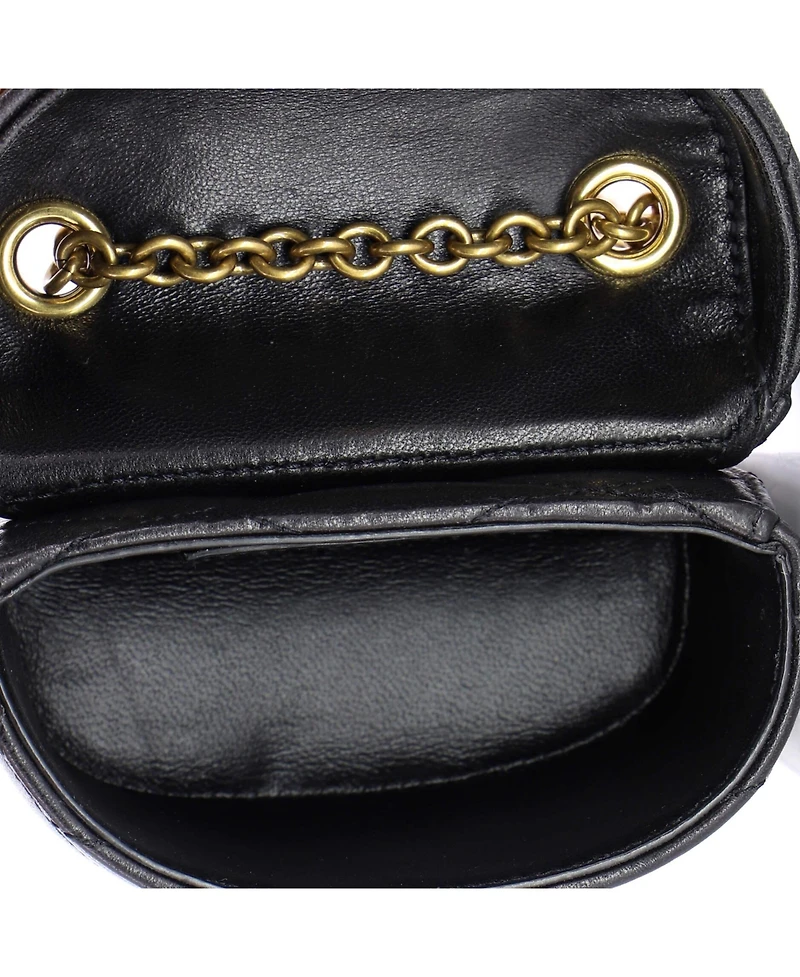 Pre-Owned Saint Laurent Micro June Box Bag Quilted Leather