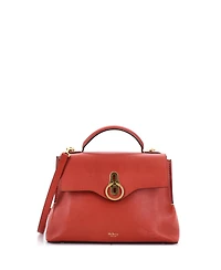 Pre-Owned Mulberry Small Seaton Top Handle Bag Leather