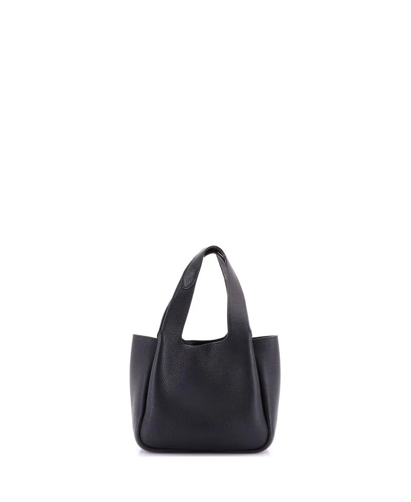 Pre-Owned Prada Mini Flou Dynamique Open Tote Vitello Daino