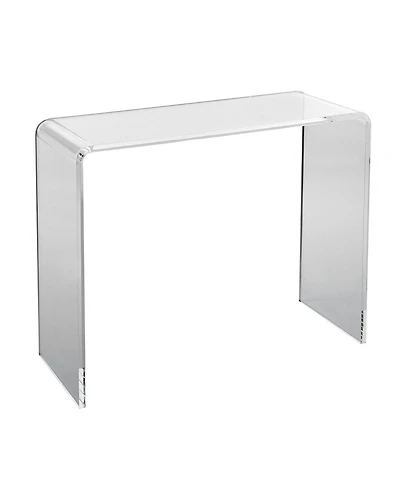 Gouun Acrylic Console Table with Open Design for Foyer and Living Room