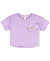 Gerber Toddler Girls 2-Piece Pocket Tee and Shorts Set
