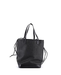 Pre-Owned Saint Laurent Teddy Shopping Tote Canvas with Leather