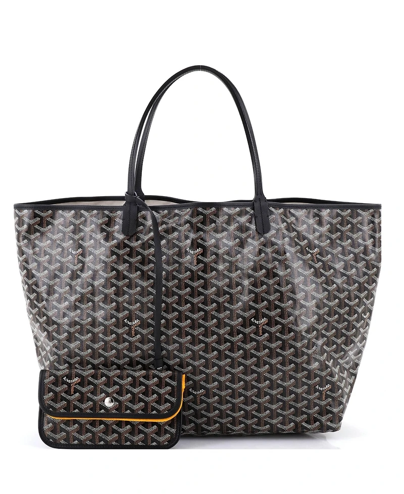 Pre-Owned Goyard Gm Anjou Reversible Tote Coated Canvas