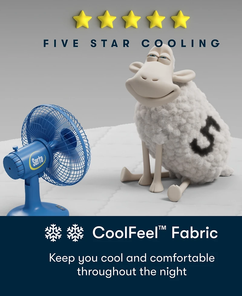 Serta Dream Haven 14" Plush Tight Top Mattress, California King