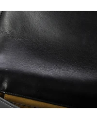 Pre-Owned Stella McCartney Medium Frayme Flap Shoulder Bag Faux Leather