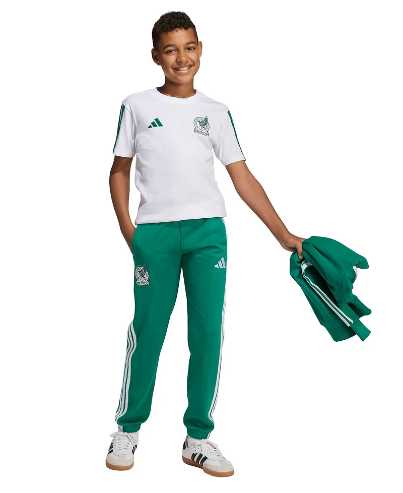 adidas Big Boys' and Girls' Mexico Dna Elastic Pants