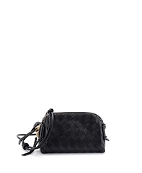 Pre-Owned Bottega Veneta Mini Concert Crossbody Pouch Intrecciato Nappa