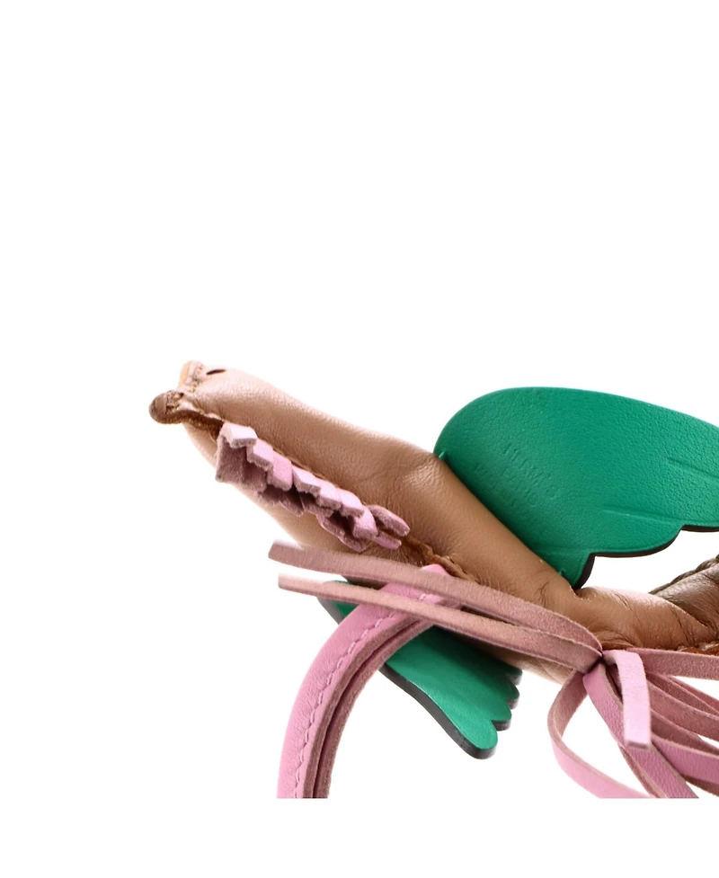 Pre-Owned Hermes Pm Pegase Rodeo Bag Charm Leather