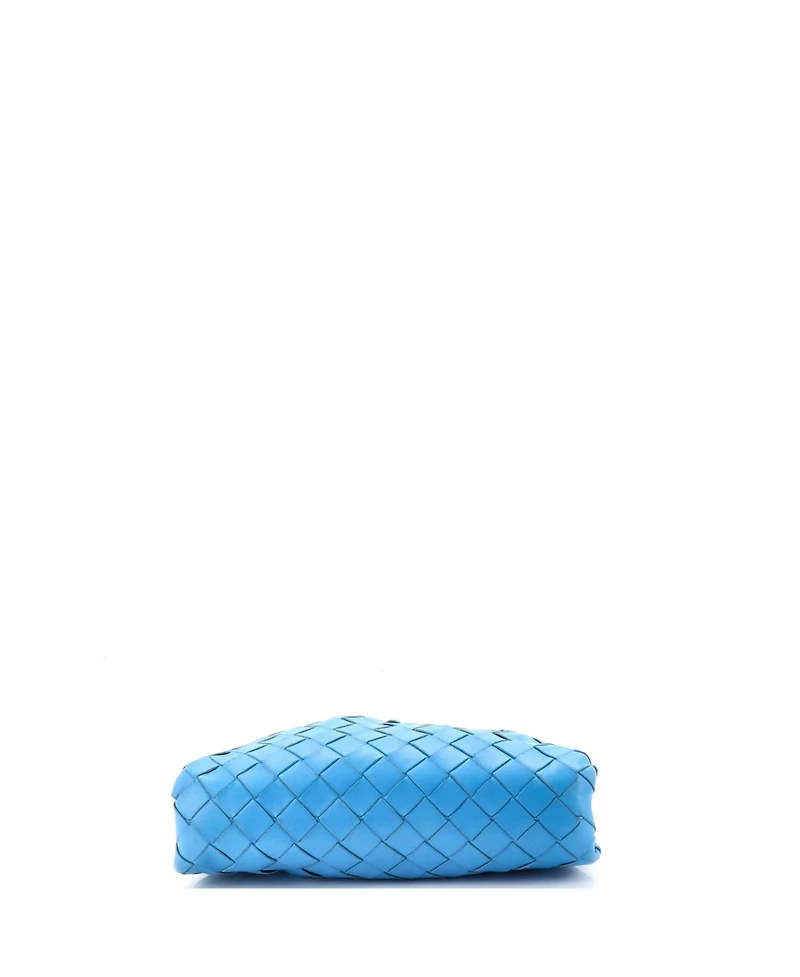 Pre-Owned Bottega Veneta Mini The Pouch Intrecciato Nappa