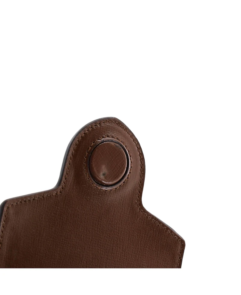 Pre-Owned Gucci Mini Horsebit 1955 Crossbody Bag Gg Coated Canvas with Leather