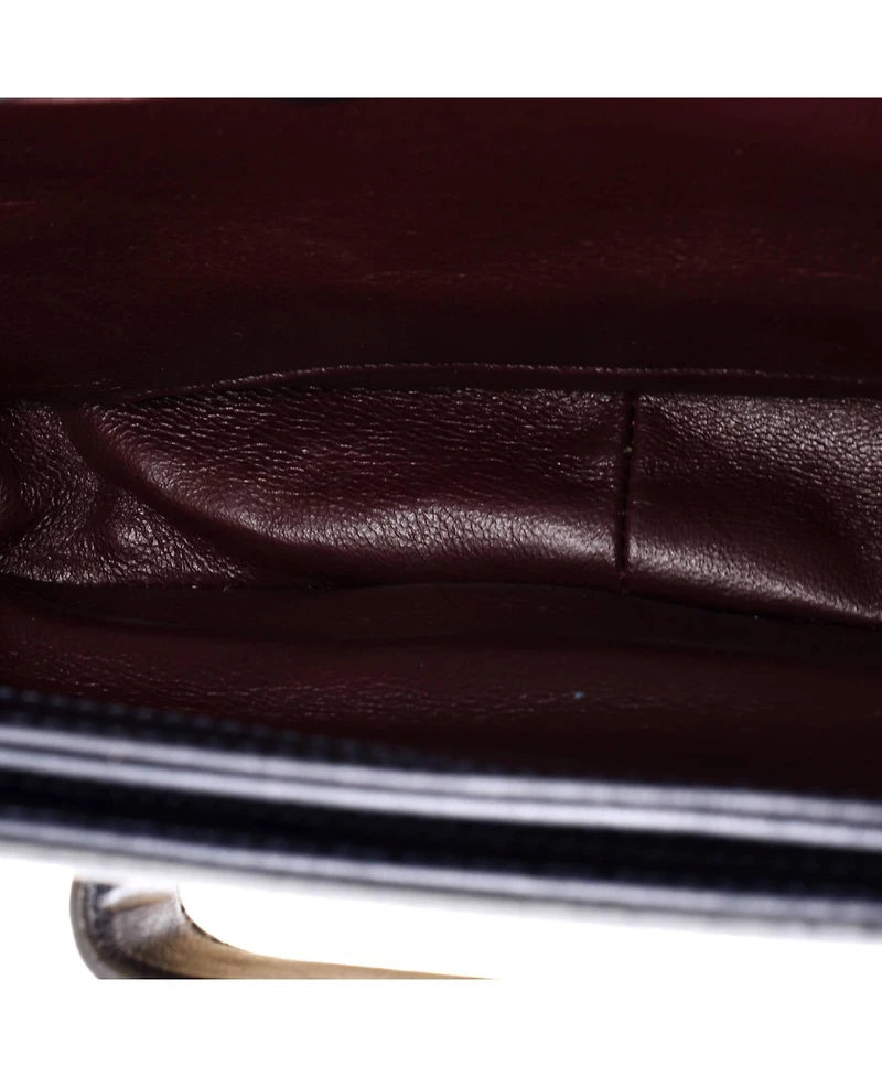 Pre-Owned Gucci Small Horsebit 1955 Shoulder Bag Canvas and Leather