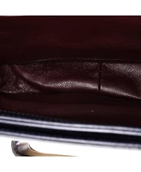 Pre-Owned Gucci Small Horsebit 1955 Shoulder Bag Canvas and Leather