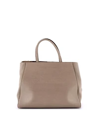 Pre-Owned Fendi Regular Peekaboo Bag Rigid Leather