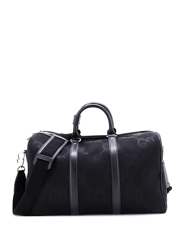 Pre-Owned Gucci Small Convertible Duffle Bag Jumbo Gg Canvas