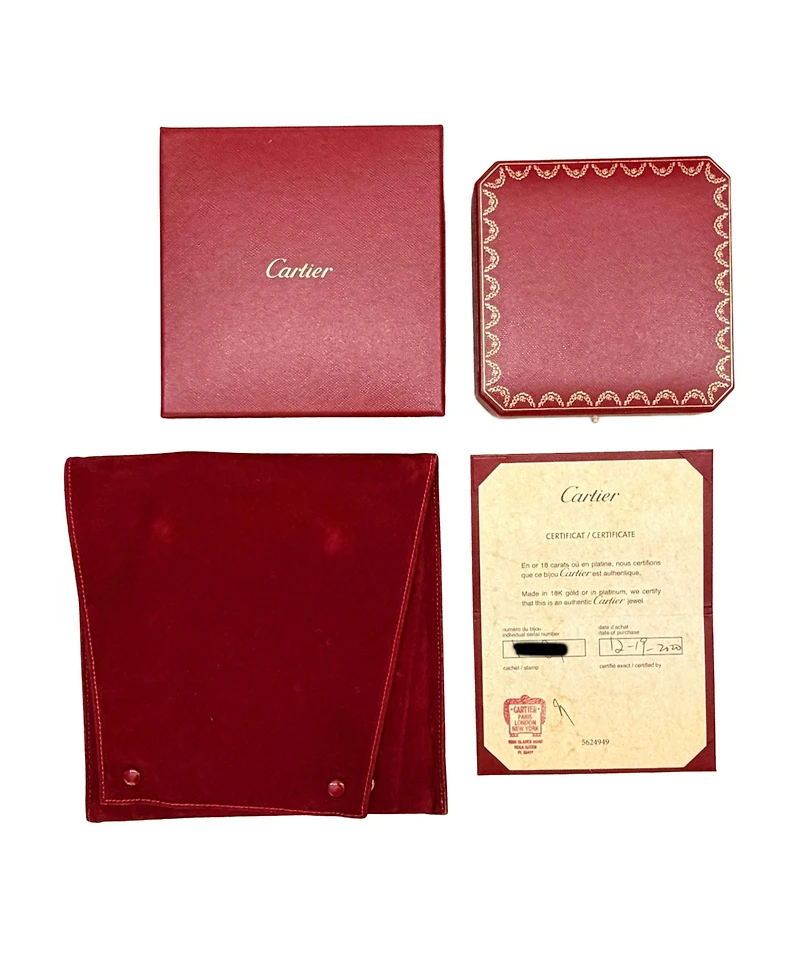 Pre-Owned Cartier Rose Gold Diamond Juste Un Clou Necklace