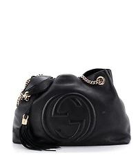 Pre-Owned Gucci Medium Soho Chain Strap Shoulder Bag Leather