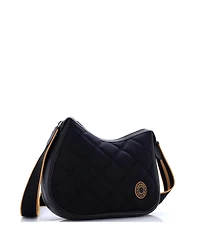 Pre-Owned HERMES Horseback Shoulder Bag Woolycot Canvas and Leather