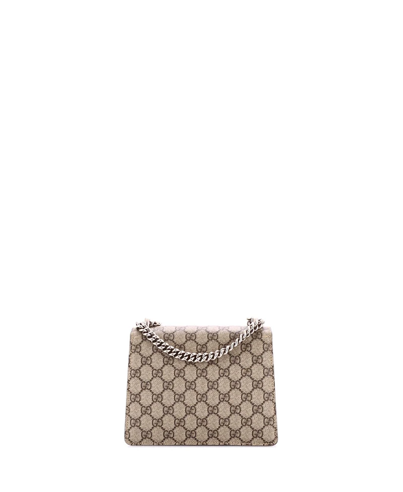 Pre-Owned Gucci Mini Dionysus Bag Gg Coated Canvas