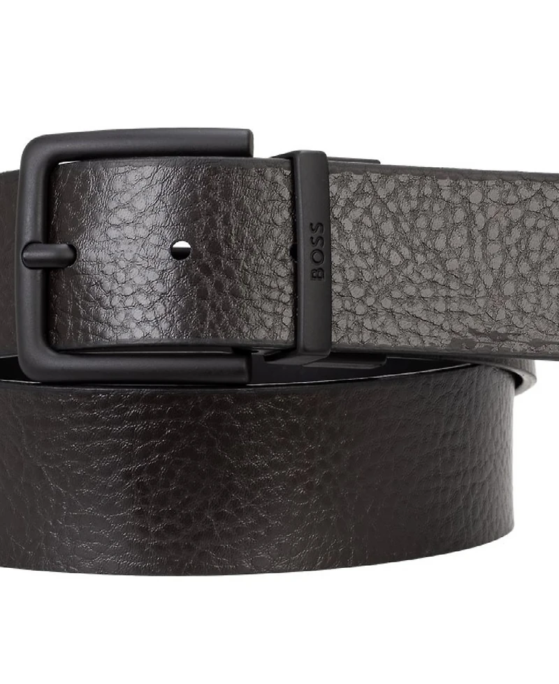 Hugo Boss Men's Omar Pin-Buckle Belt