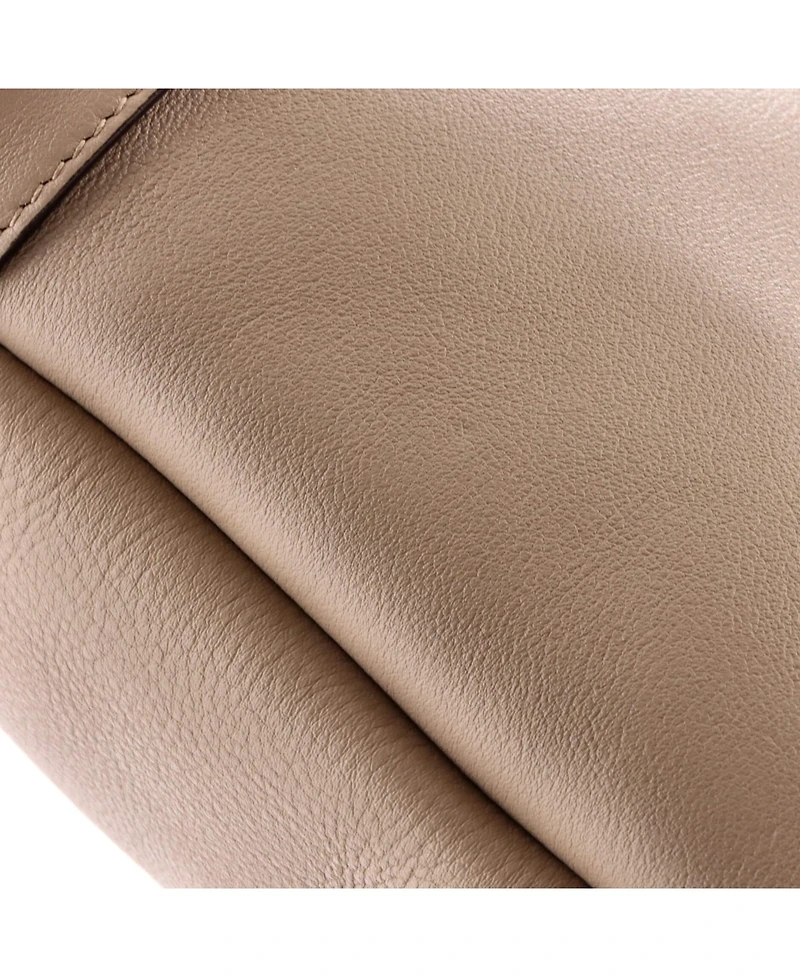 Pre-Owned Gucci Small Diana Bamboo Handle Round Tote Leather