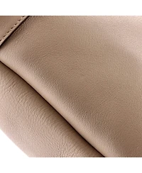 Pre-Owned Gucci Small Diana Bamboo Handle Round Tote Leather