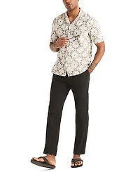 Nautica Men's Short-Sleeve Jacquard Knit Shirt