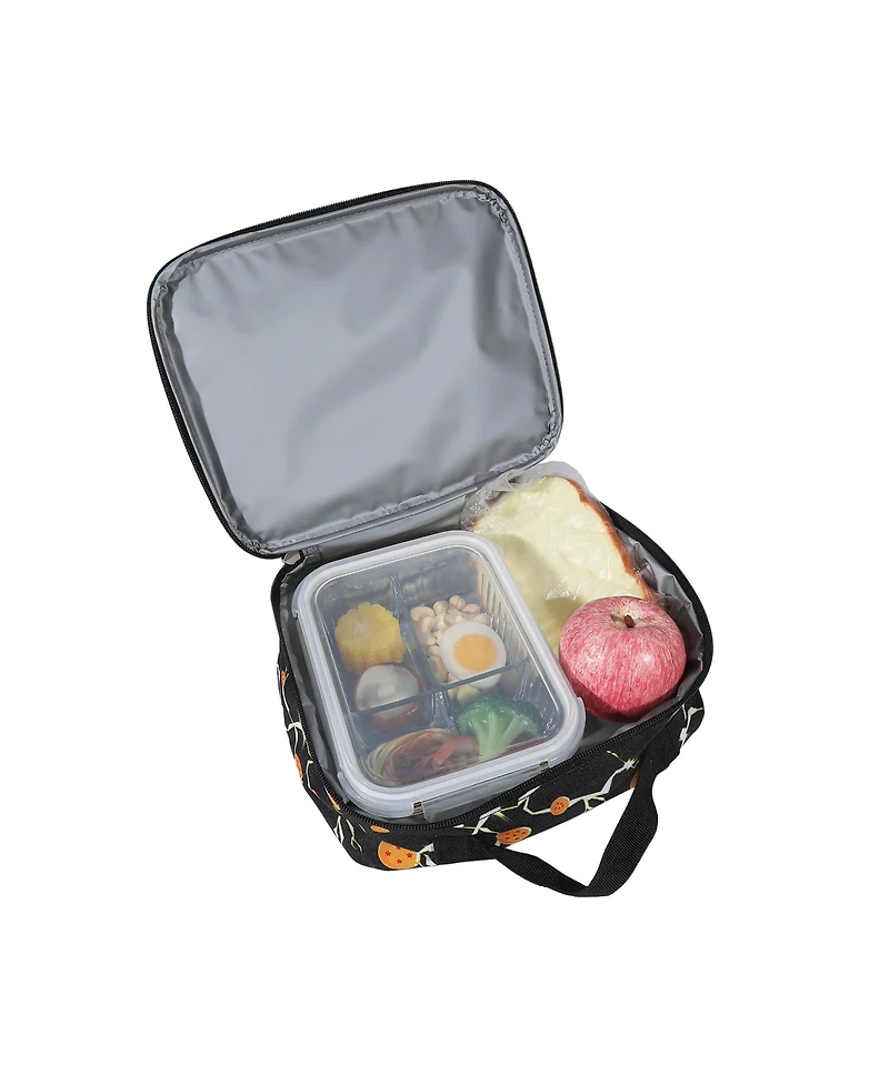 Dragon Ball Z Goku 2-Piece 16" Kids Clear Backpack and Lunch Box Set For School And Travel