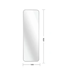 Busdays 47 x 14IN Rectangular Door mirror