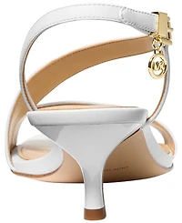 Michael Kors Women's Square Toe Jaida Kitten Sandals