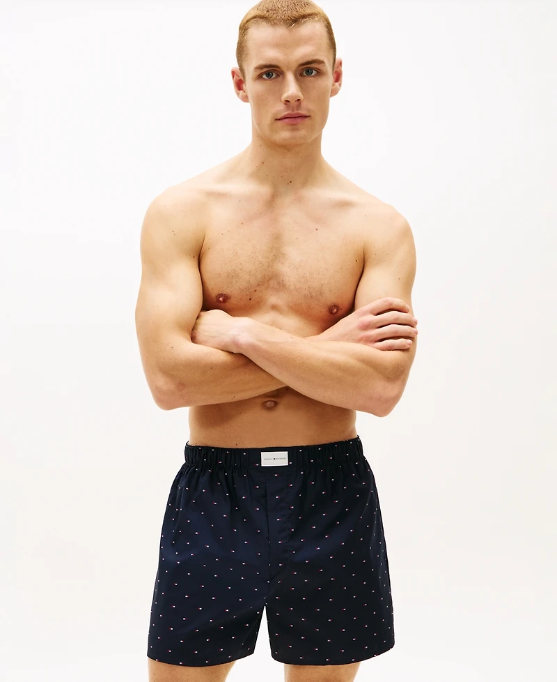 Tommy Hilfiger Men's 3-Pack Holiday Exclusive Woven Boxers